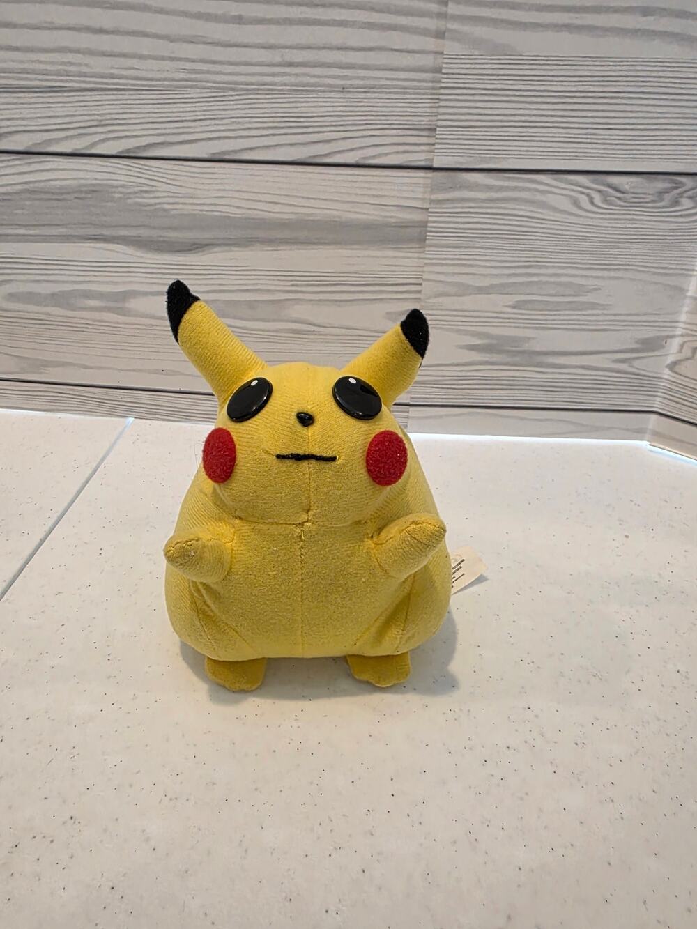 Pokemon Vintage Fat Pikachu Play-By-Play Plush 1999 9” Nintendo Stuffed Toy